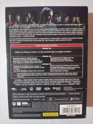 T. 1-3 True Blood serie en DVD