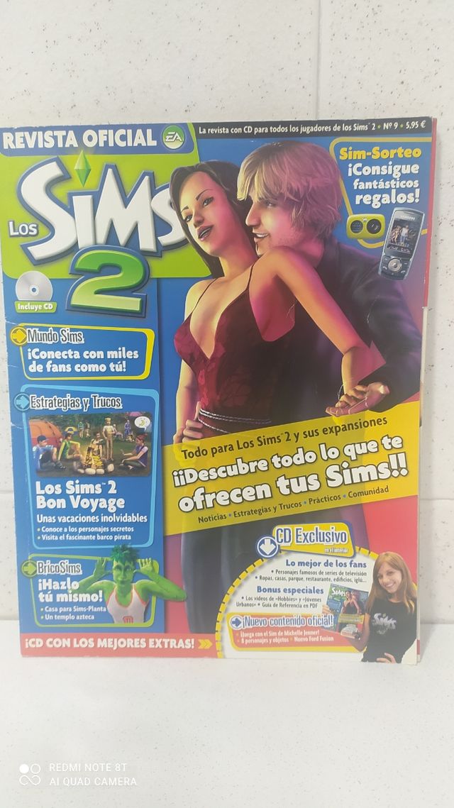 RIVISTA UFFICIALE N. 9 DI THE SIMS 2 CON CD AGGIUNTIVI