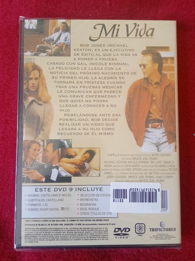 "Mi vida" en DVD