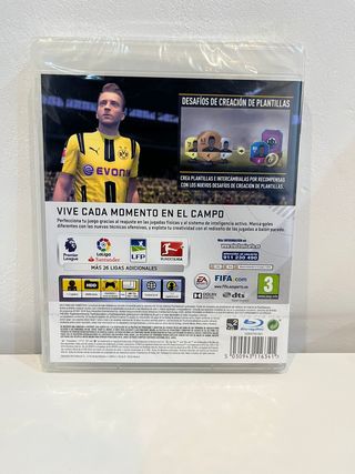 FIFA 17 PS3 PRECINTADO NUEVO PAL ESPAÑA PLAY 3 