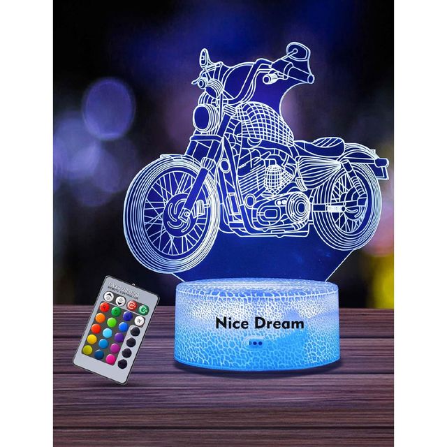 Luz Nocturna para Niños MOTO HARLEY