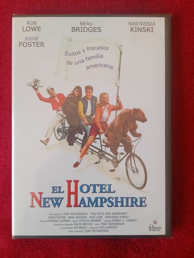 "El Hotel New Hampshire" en DVD 