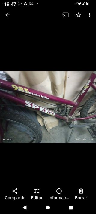 Bicicleta mujer mountain speed bike Racing 985