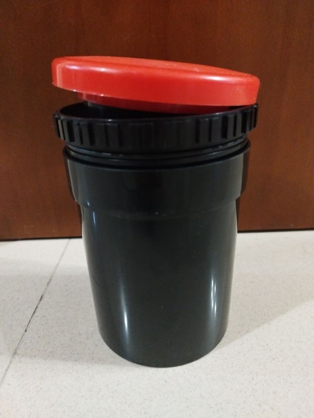 Tanquete de revelado de película 