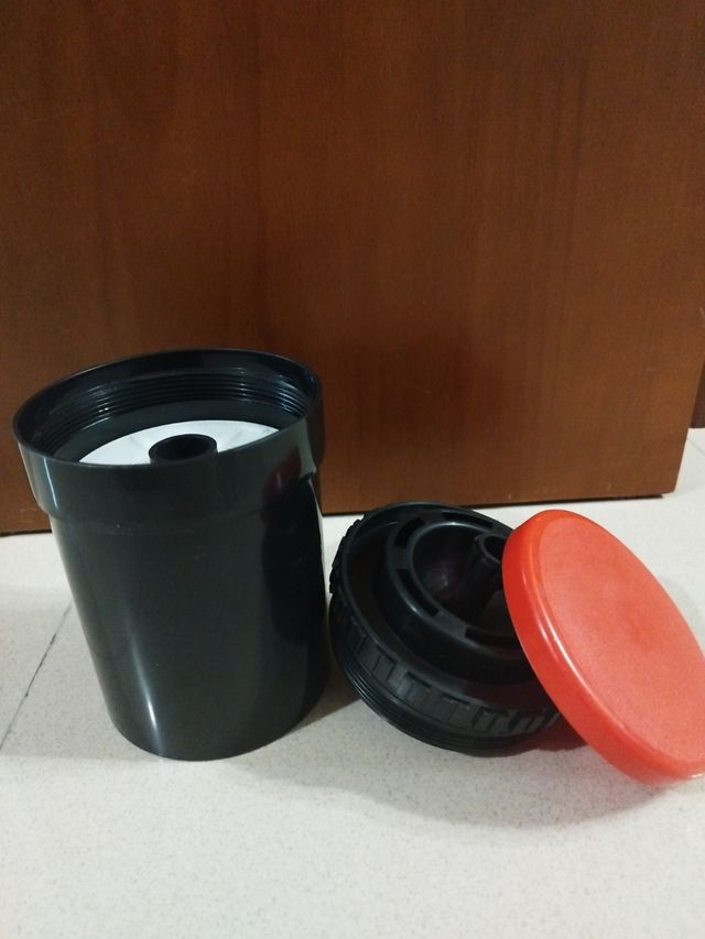 Tanquete de revelado de película 