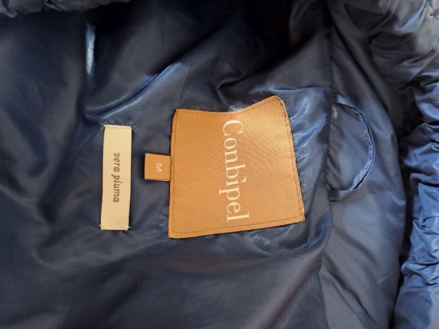 Piumino corto Conbipel M vera piuma