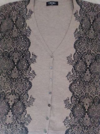 Jersey y chaqueta d punto
