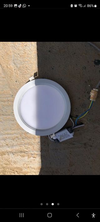Focos downlight encastrables