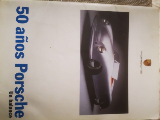 Manual 50 años de Porsche.