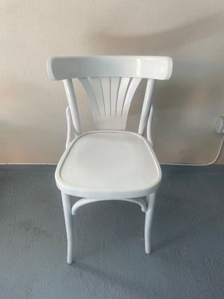 Lote sillas madera estilo thonet
