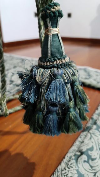 Cortinas clásicas Verdes (Lote 1 de 2)