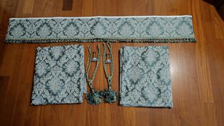 Cortinas clásicas Verdes (Lote 1 de 2)