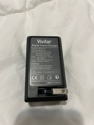 Cargador Vivitar para baterías Sony