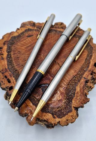 Set de papelería alemana, bolígrafos, vintage, rar
