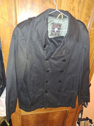 Abrigo zara xl algodón