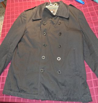 Abrigo zara xl algodón