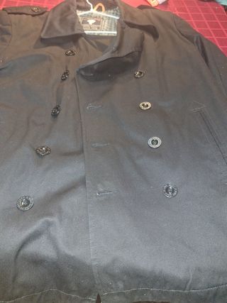 Abrigo zara xl algodón