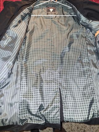 Abrigo zara xl algodón