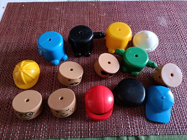 Muñecos desmontables Ikea