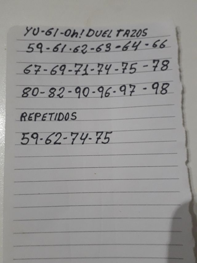 Yu-Gi-Oh! DUEL TAZOS 1996 de Matutano