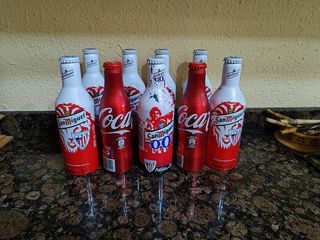 Botellines 'vacíos' del Athletic Bilbao