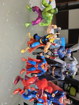 Superheroes antiguos!!!Precio negociable 