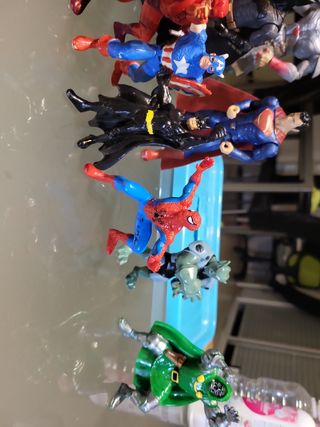 Superheroes antiguos!!!Precio negociable 