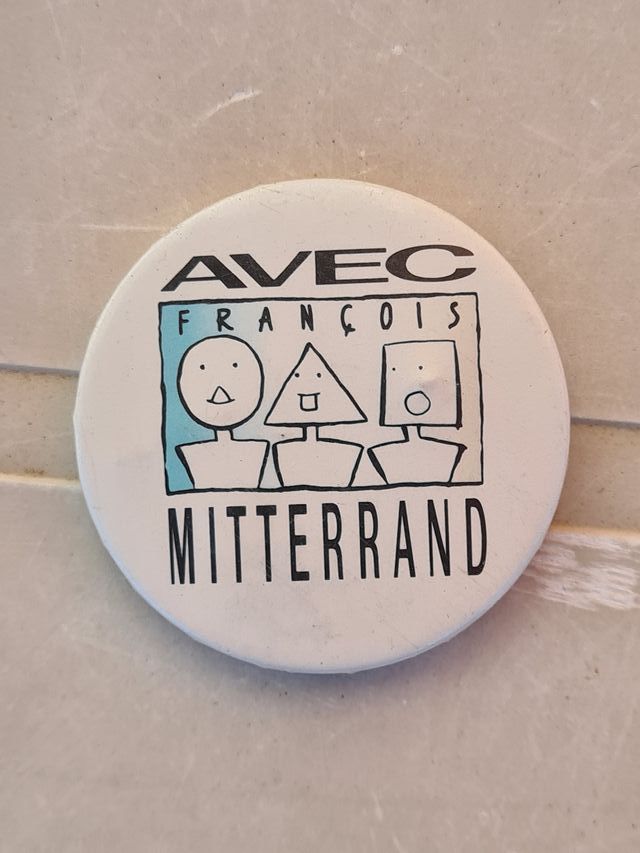 Spilla Pin - François Mitterrand