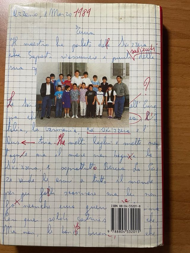 Libro “io speriamo che me la cavo”