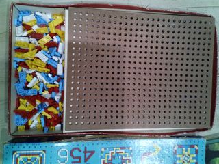 merito tile craft educational vintage Toy 1950