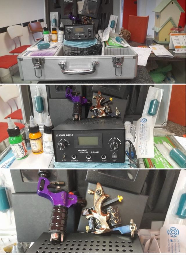 Valigetta tatuaggi principianti