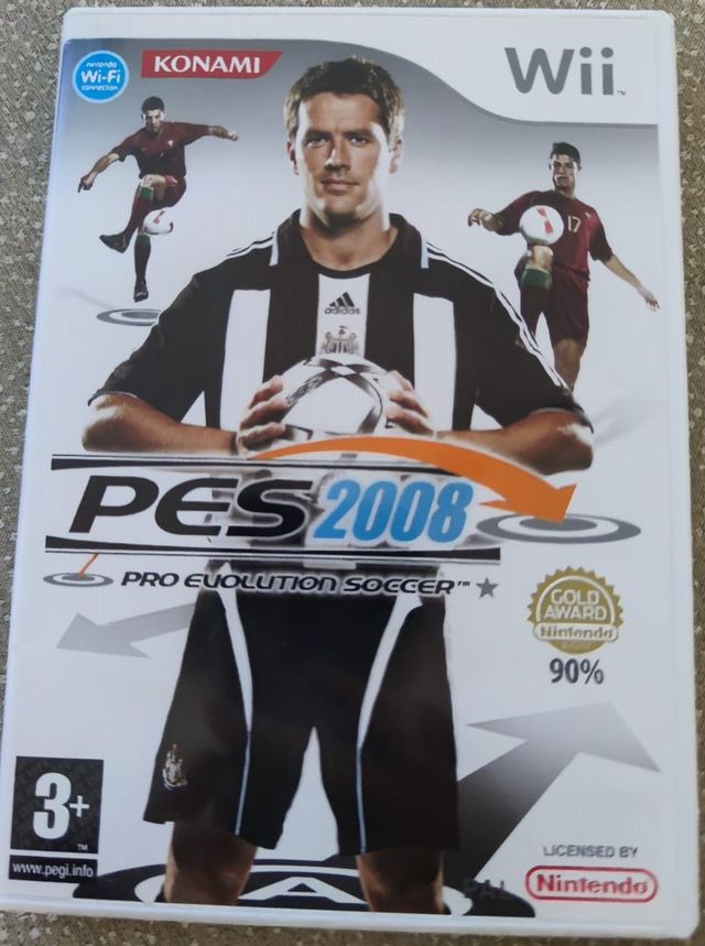 3x2 Wii PES 2008 - Pro Evolution Soccer 2008
