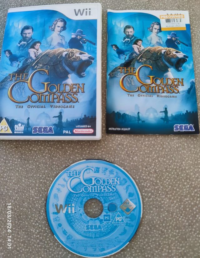 3x2 Wii The Golden Compass - La Brújula Dorada