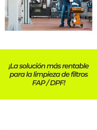 Limpieza fitro de partículas fap