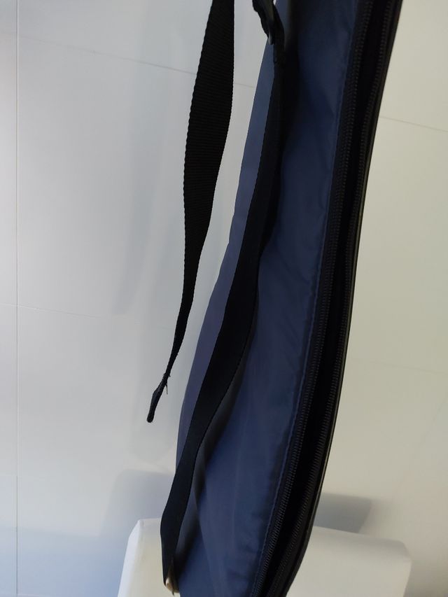 Funda raqueta negro y blanco