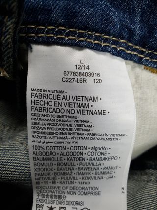 Peto tejano vaquero Levi'S