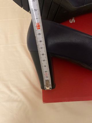 Zapato tacon de los qe no suenan de zapatero