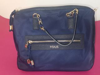 TOUS. Bolso bowling  Brunock Chain Efim azul