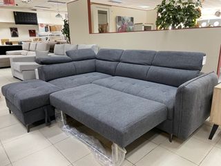 Sofá rinconera cama azul marengo NUEVO