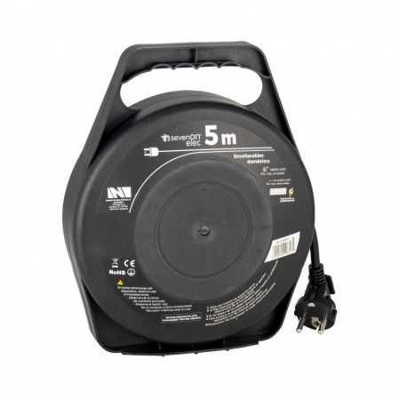 Rulli portacavi con 4 prese da 5 metri