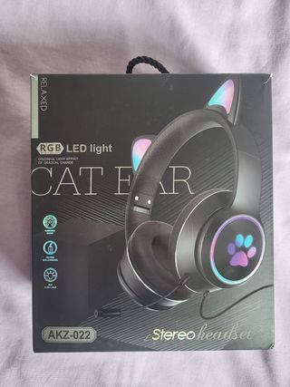 Cascos con luces rgb