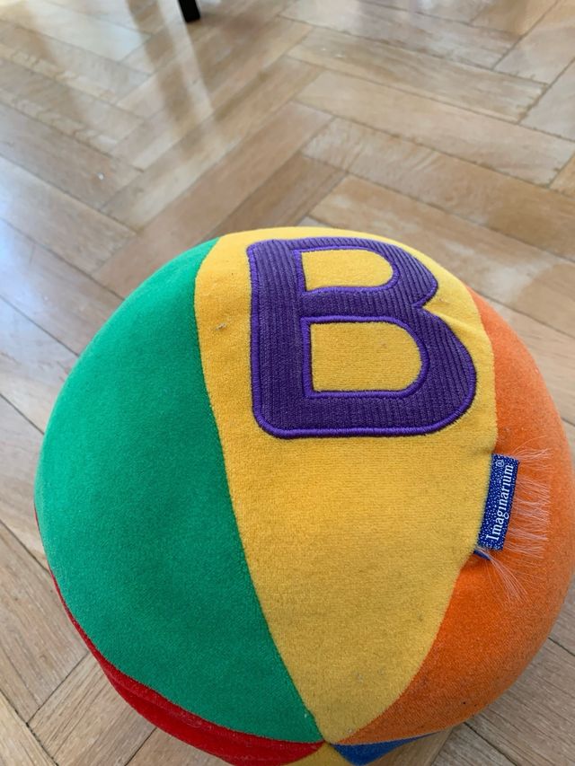 Pelota peluche cascabel