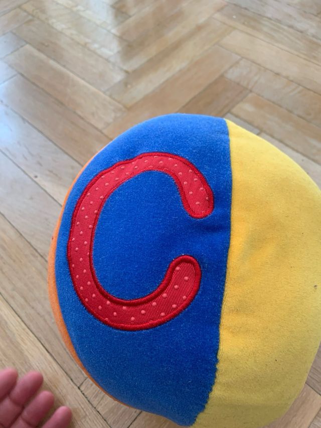 Pelota peluche cascabel