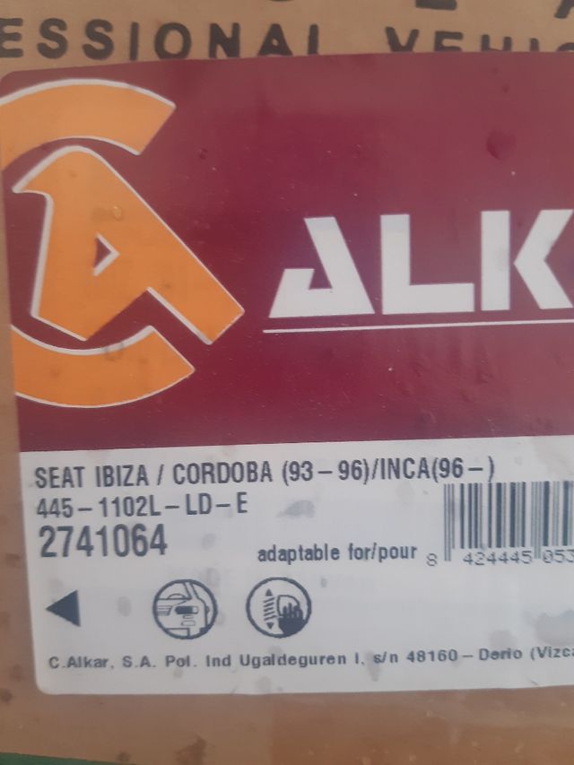 Faro seat ibiza/Córdoba