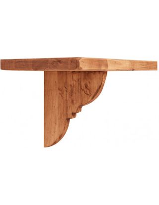 Mensola da parete in legno massello di tiglio fini