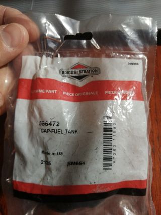 TAPÓN DEPOSITO DE GASOLINA CORTACESPED