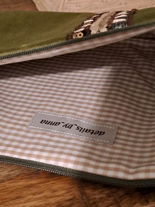 Clutch bolso de mano terciopelo