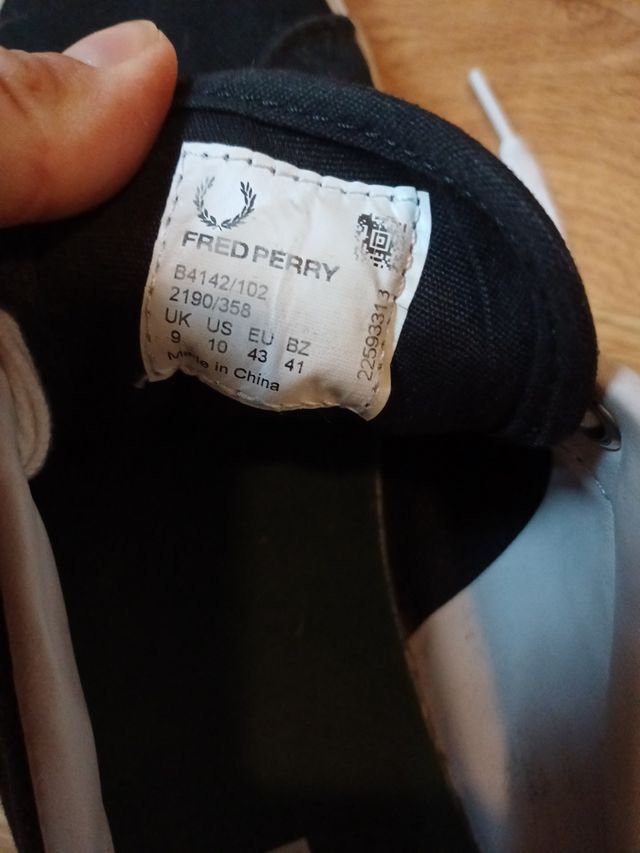 Zapatillas Fred Perry