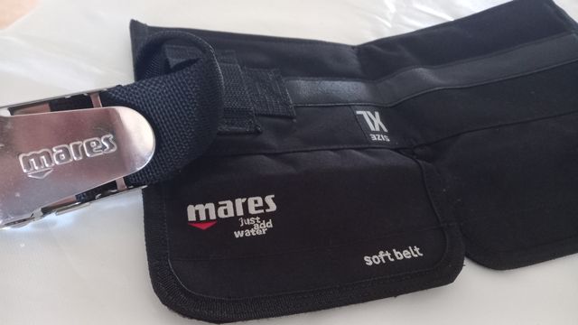 Cinturón Lastre con Bolsillos Mares NUEVO SIN USO.