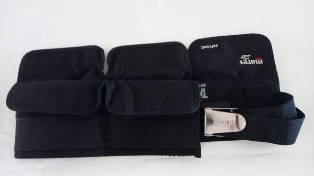 Cinturón Lastre con Bolsillos Mares NUEVO SIN USO.